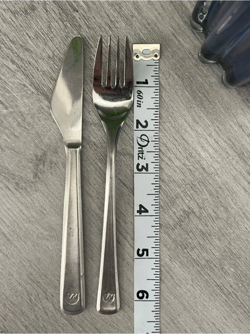 Vintage Northwest Airlines Silverware Knife Fork